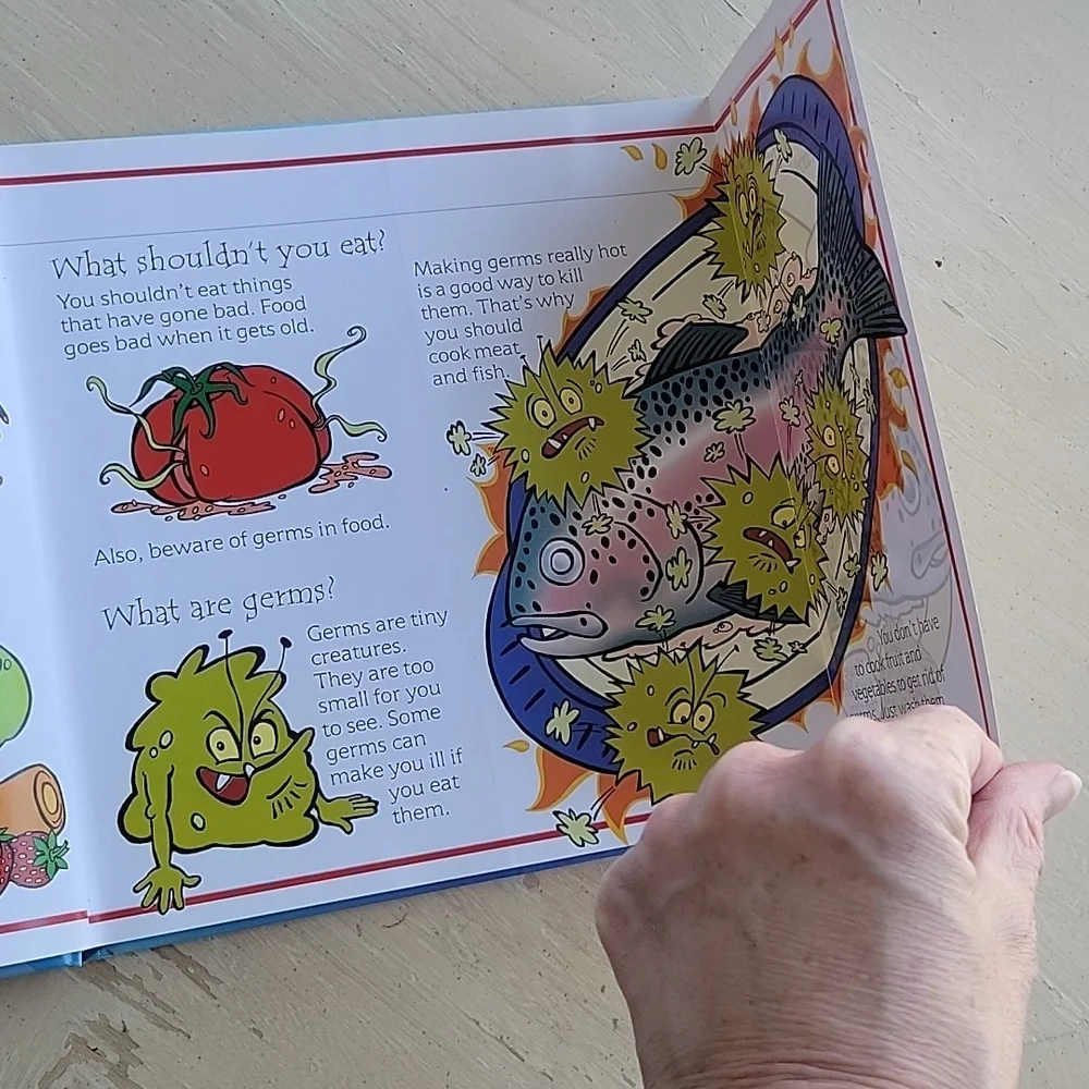 The Usborne Flip-Flap Body Book - Picture 5 of 11